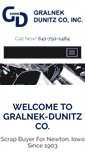 Mobile Screenshot of gralnekdunitz.com